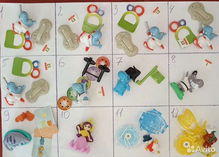 Игрушки из киндера