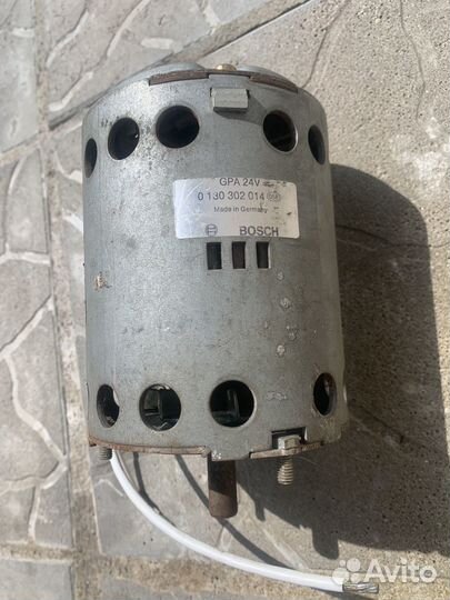 Электродвигатель bosch 24 вольта