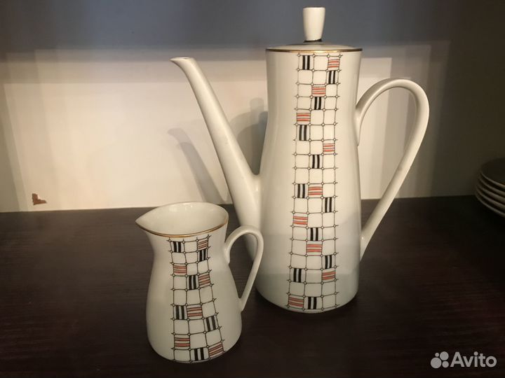 Кофейник гдр фарфор