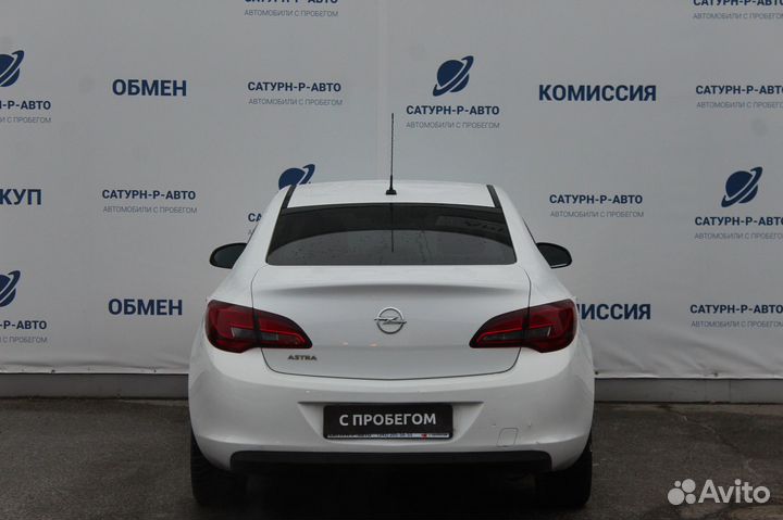 Opel Astra 1.6 AT, 2014, 141 000 км