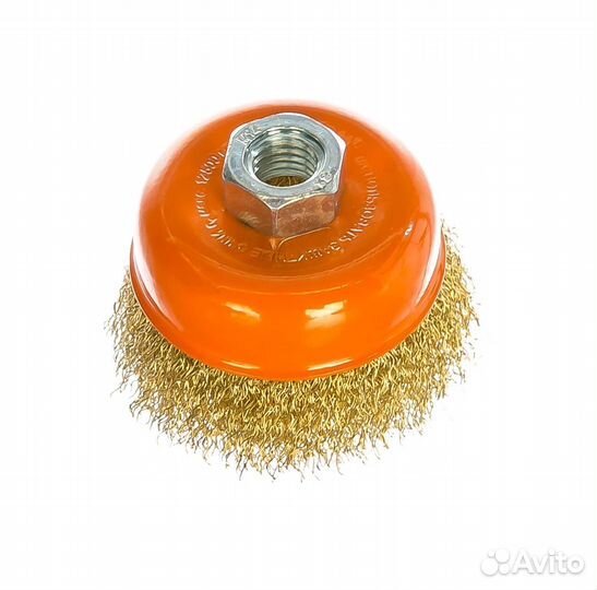 Щетка чашечная для ушм (75 мм; M14) Кратон 1 11 02