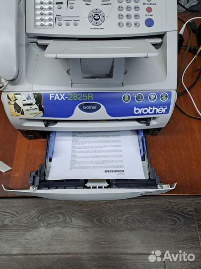 Факс копир brother 2825r лазерный