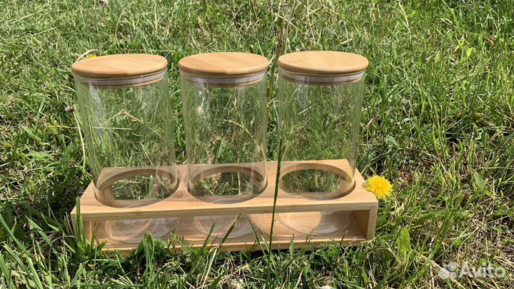 Банки для хранения сыпучих новые