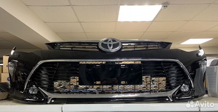 Рестайлинг бампер на Toyota Camry V50-55