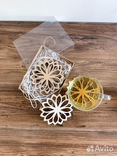 Подарочный набор подставка под горячее