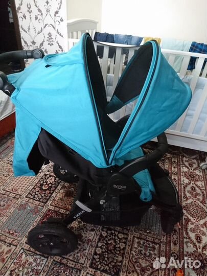 Прогулочная коляска Britax B-motion Lagoon green