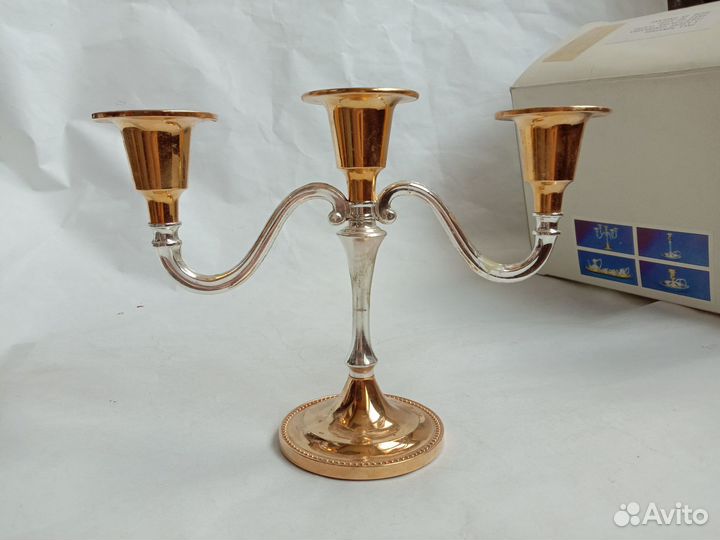 Подсвечник Серебрение Англия
