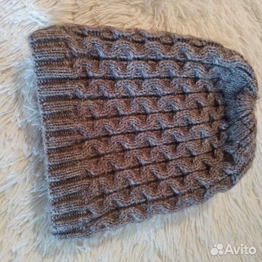 Шапка женская шерстяная