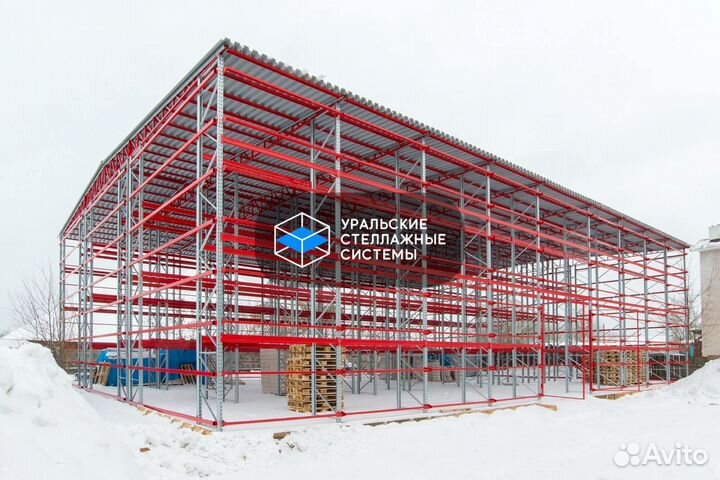 Мезонин для склада Мезонинные стеллажи