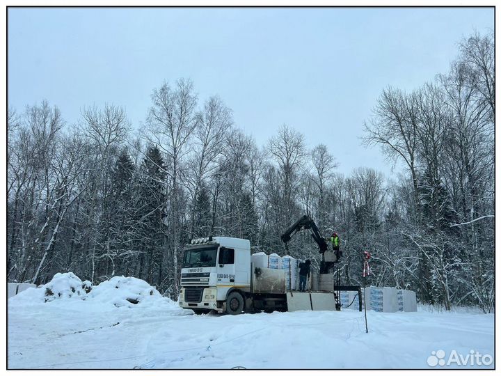 Газобетонные блоки с завода Бонолит