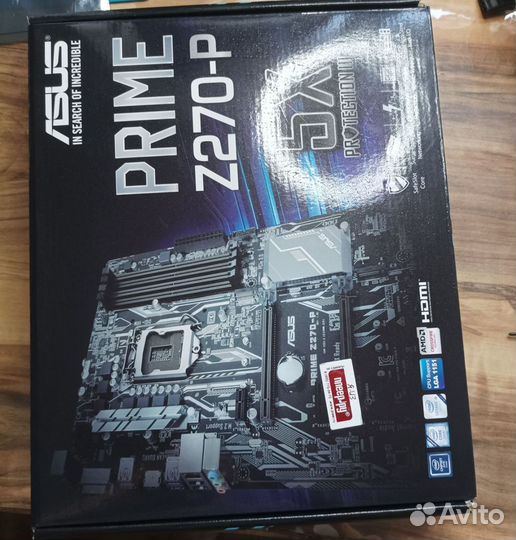 Материнская плата Asus prime z270-p