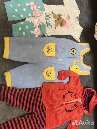 Вещи пакетом с рождения до года