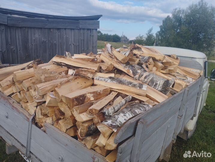 Дрова колотые
