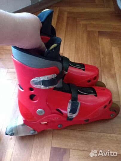 Роликовые коньки 3 пары Matrix roces abec-1 защита