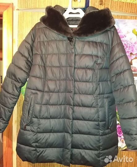 Куртка зимняя женская размер 62-64