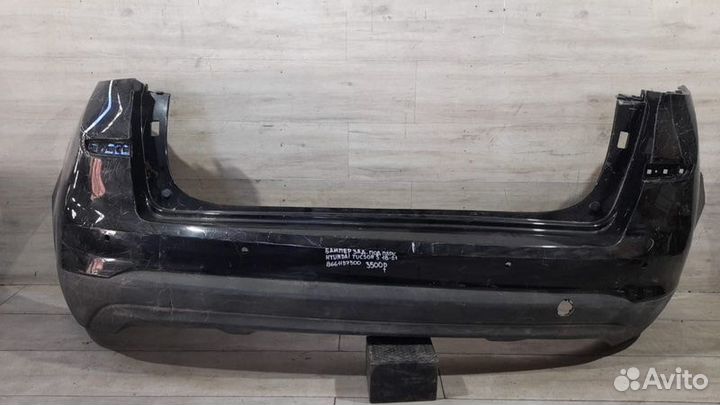 Бампер задний под парктроники Hyundai Tucson 3 С