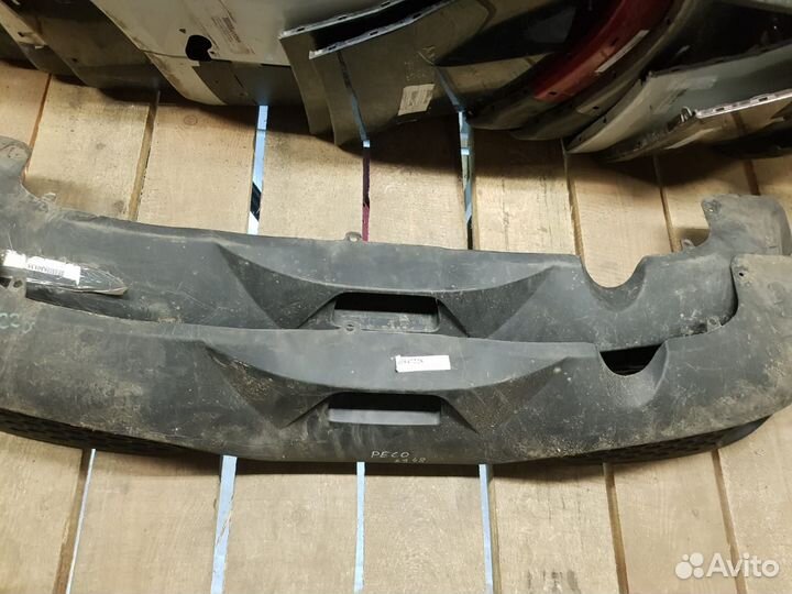 Юбка заднего бампера Nissan Juke