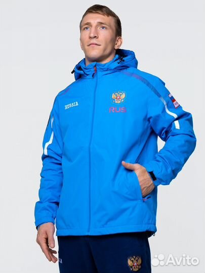 Куртка Russia на флисе