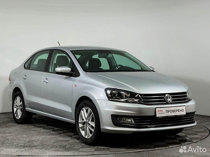 Volkswagen Polo 1.6 МТ, 2017, 140 359 км