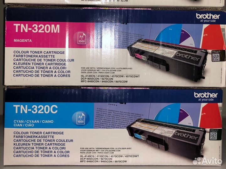 Картридж brother TN-320M, TN-320C