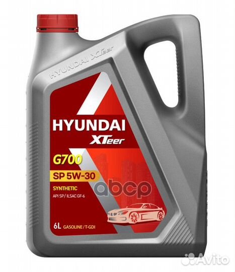Hyundai xteer (G700) gasoline 5W30 SP Масло