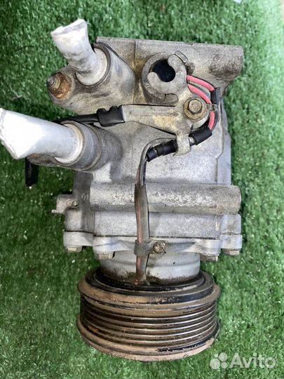 Компрессор кондиционера H23A Honda Accord CL2 HS09