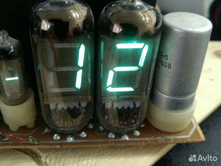 Радиолампы ив-12 индикаторные б/у