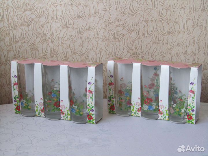 Набор стаканов для воды/сока, 6 штук