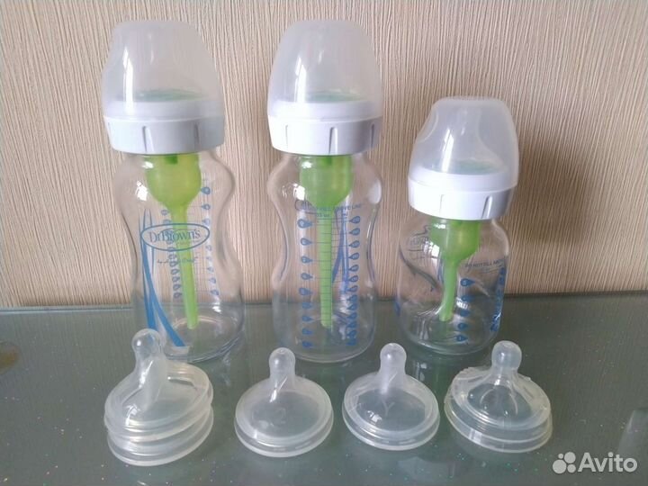 Бутылочки антиколиковые Dr Brown's Стекло