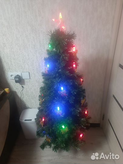 Ель искуственная светящаяся