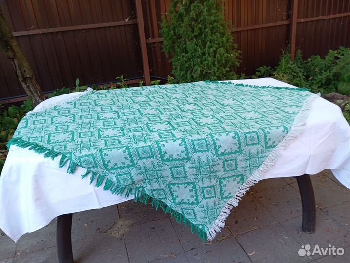 Скатерти из льна, хлопка, СССР