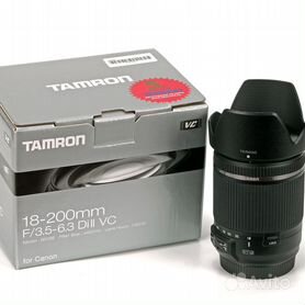 Tamron 18-200mm F/3.5-6.3 Di II VC для Canon