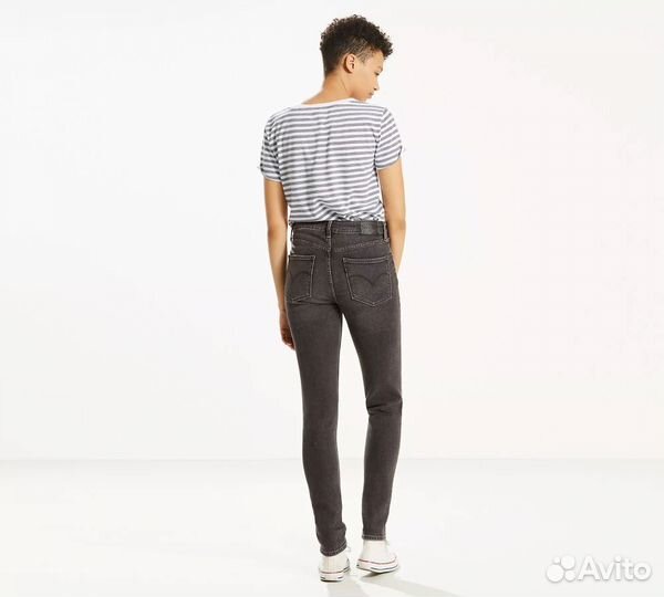 Джинсы levis 721 high rise skinny 27/30