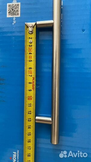 Ручка-скоба рейлинг металлическая на шкаф