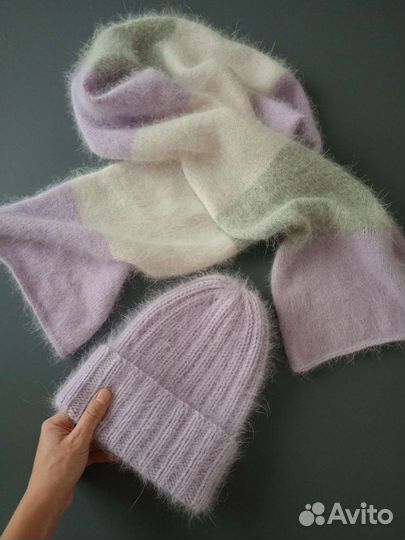 Комплект шапка+шарф