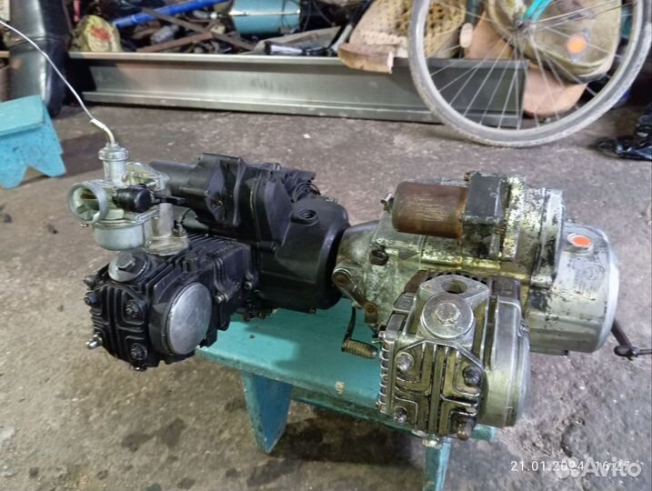 Мотор альфа мопед