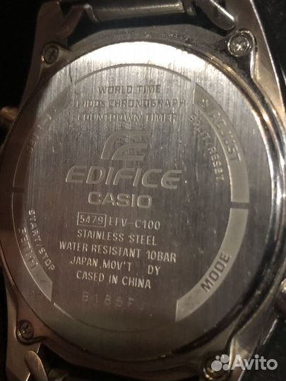 Наручные часы Casio edifice EFV-C100