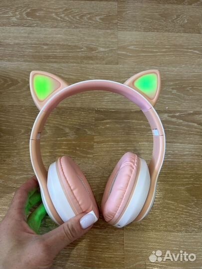 Беспроводные наушники детские новые