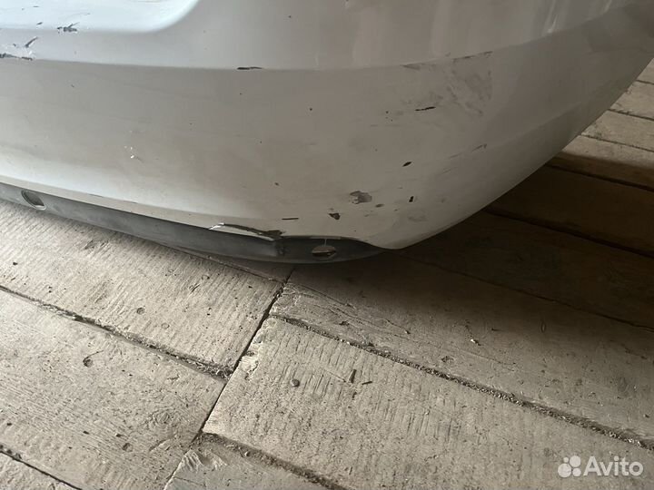 Задний бампер на весту