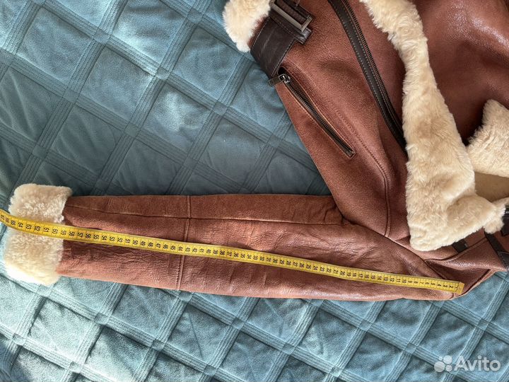 Дубленка авиатор снежная королева