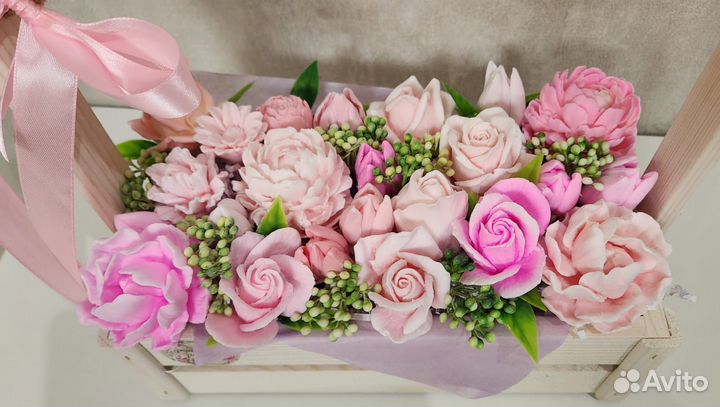 Букеты и наборы из мыла ручной работы