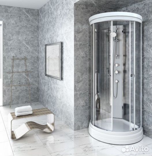 Душевая кабина 90х90х224 Radomir Стронг 1-00-1-0