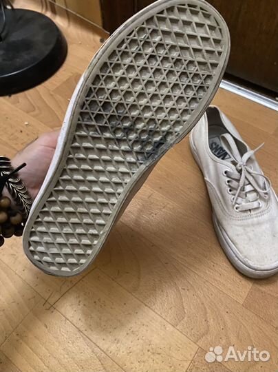 Vans кеды белые