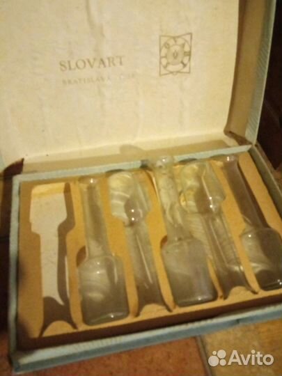 Стопки-мензурки для вина Чехословакия. торг