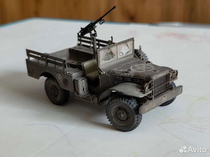 Dodge WC-51 Модель масштаб 1-35