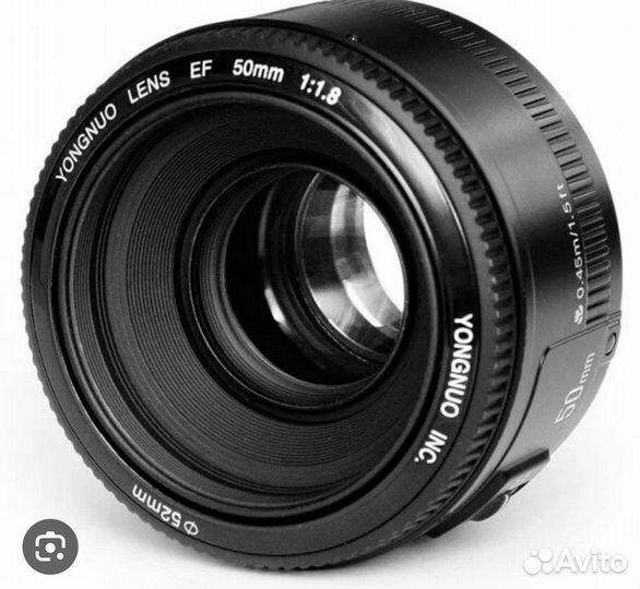 Объектив yongnuo 50mm f1 8