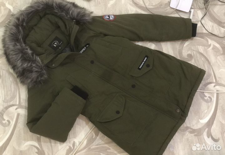 Пуховик-парка зима размер 46-48