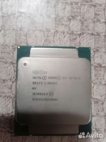 Процессор intel xeon e5-2670 v3
