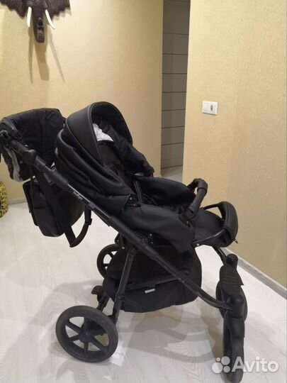 Коляска 3 в 1 индиго