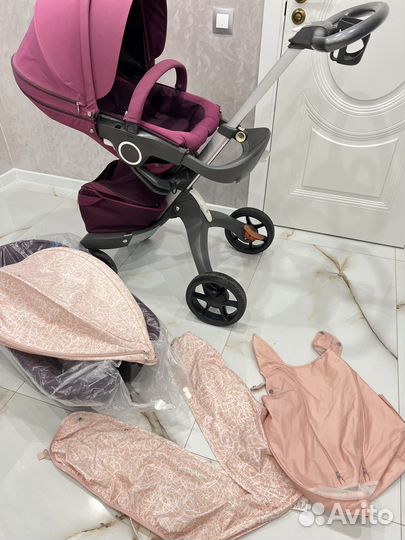 Коляска stokke xplory 2 в 1